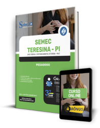 Capa Apostila SEMEC Teresina - PI  - Pedagogo