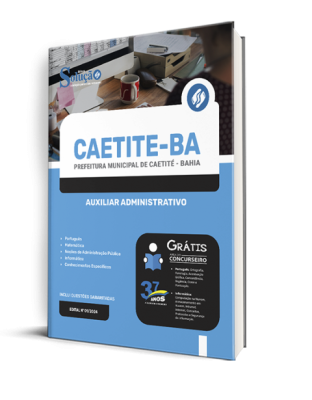 Apostila Prefeitura de Caetité - BA  - Auxiliar Administrativo - Imagem 2