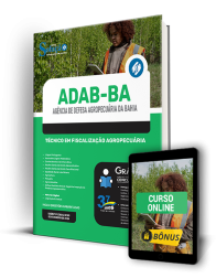 Capa Apostila ADAB  - Técnico em Fiscalização Agropecuária