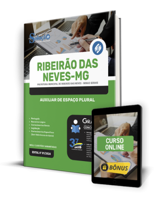 Apostila Prefeitura de Ribeirão das Neves - MG  - Auxiliar de Espaço Plural - Imagem 1