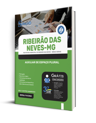Apostila Prefeitura de Ribeirão das Neves - MG  - Auxiliar de Espaço Plural - Imagem 2