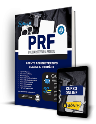 Apostila PRF 2025 - Agente Administrativo - Classe A, Padrão I - Imagem 1