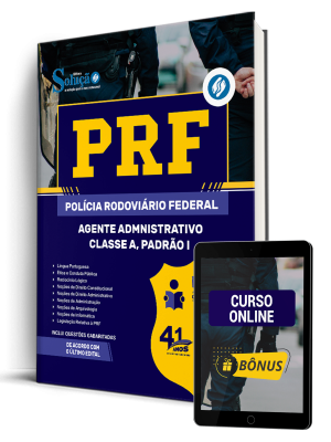 Apostila PRF 2026 - Agente Administrativo - Classe A, Padrão I - Imagem 1