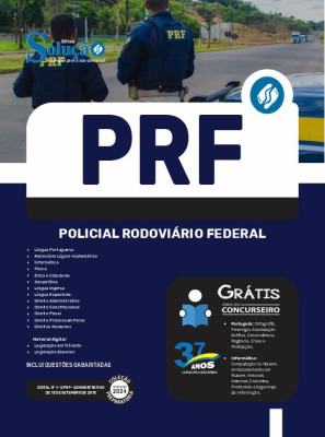 Apostila PRF em PDF 2025 - Policial Rodoviário Federal - Imagem 1