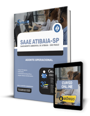 Apostila SAAE Atibaia  - Agente Operacional - Imagem 1