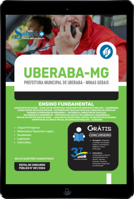 Apostila Prefeitura de Uberaba - MG em PDF  - Ensino Fundamental - Imagem 1