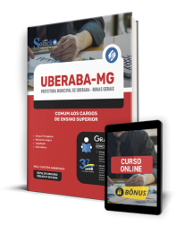 Capa Apostila Prefeitura de Uberaba - MG  - Comum aos Cargos de Ensino Superior