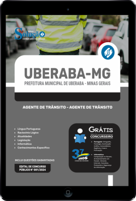 Apostila Prefeitura de Uberaba - MG em PDF  - Agente de Trânsito - Agente de Trânsito - Imagem 1