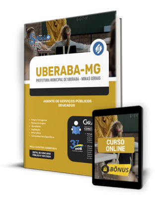Apostila Prefeitura de Uberaba - MG  - Agente de Serviços Públicos - Educador - Imagem 1