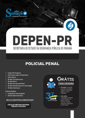 Apostila DEPEN-PR  - Policial Penal - Imagem 3