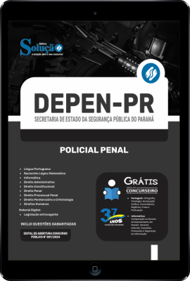 Apostila DEPEN-PR em PDF  - Policial Penal - Imagem 1
