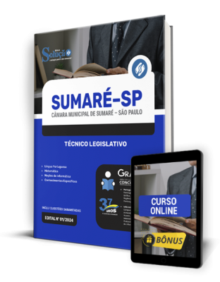 Apostila Câmara de Sumaré - SP  - Técnico Legislativo - Imagem 1