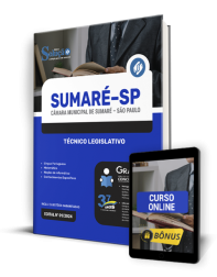Capa Apostila Câmara de Sumaré - SP  - Técnico Legislativo