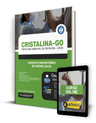 Capa Apostila Prefeitura de Cristalina - GO  - Agente Comunitário de Saúde (ACS)