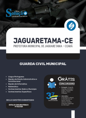 Apostila Prefeitura de Jaguaretama - CE  - Guarda Civil Municipal - Imagem 3