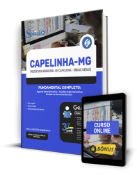 Capa Apostila Prefeitura de Capelinha - MG  - Fundamental Completo