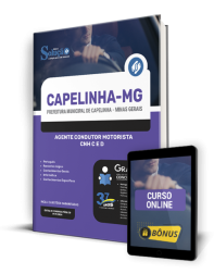 Capa Apostila Prefeitura de Capelinha - MG  - Agente Condutor Motorista - CNH C e D
