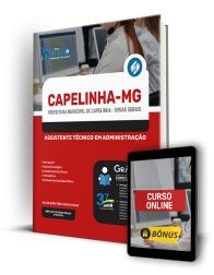 Capa Apostila Prefeitura de Capelinha - MG  - Assistente Técnico em Administração