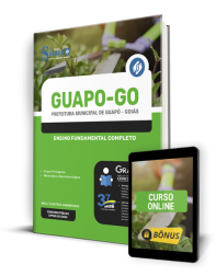 Capa Apostila Prefeitura de Guapó - GO  - Ensino Fundamental Completo