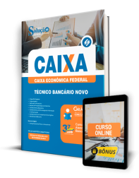 Capa Apostila CAIXA  - Técnico Bancário Novo