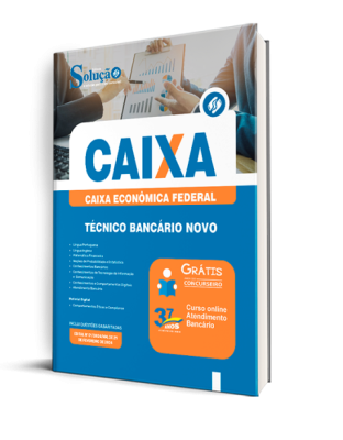 Apostila CAIXA  - Técnico Bancário Novo - Imagem 2