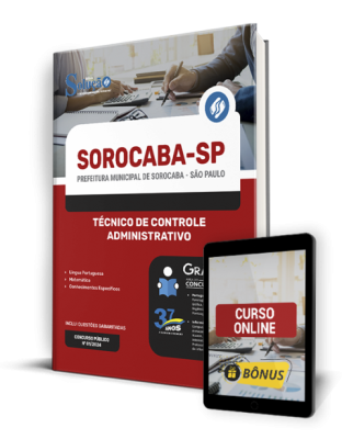 Apostila Prefeitura de Sorocaba - SP  - Técnico de Controle Administrativo - Imagem 1