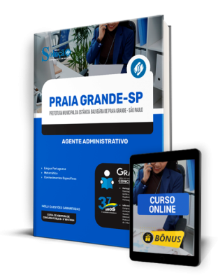 Apostila Prefeitura de Praia Grande - SP  - Agente Administrativo - Imagem 1