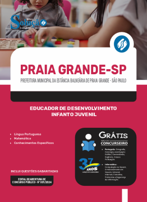 Apostila Prefeitura de Praia Grande - SP  - Educador de Desenvolvimento Infanto Juvenil - Imagem 3