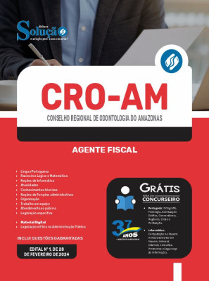 Apostila CRO-AM  - Agente Fiscal - Imagem 3