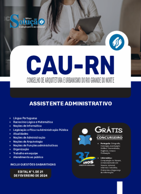 Apostila CAU-RN  - Assistente Administrativo - Imagem 3