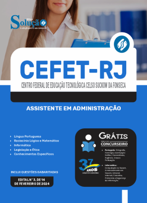 Apostila CEFET-RJ  - Assistente em Administração - Imagem 3