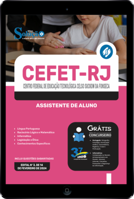 Apostila CEFET-RJ em PDF  - Assistente de Aluno - Imagem 1