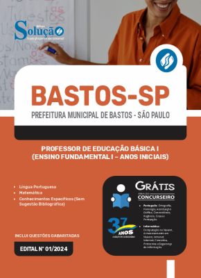 Apostila Prefeitura de Bastos - SP  - Professor de Educação Básica I (Ensino Fundamental I - Anos Iniciais) - Imagem 3