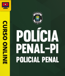 Capa Curso Polícia Penal - PI - Policial Penal