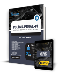 Capa Apostila Polícia Penal - PI  - Policial Penal