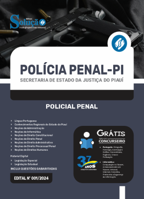 Apostila Polícia Penal - PI  - Policial Penal - Imagem 3