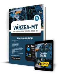 Capa Apostila Prefeitura de Várzea Grande - MT  - Guarda Municipal