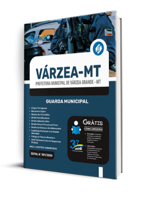 Apostila Prefeitura de Várzea Grande - MT  - Guarda Municipal - Imagem 2