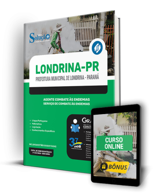 Apostila Prefeitura de Londrina - PR  - Agente Combate às Endemias - Serviço de Combate às Endemias - Imagem 1