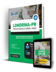 Capa Apostila Prefeitura de Londrina - PR  - Agente Combate às Endemias - Serviço de Combate às Endemias