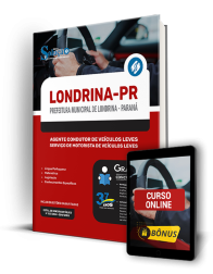 Capa Apostila Prefeitura de Londrina - PR  - Agente Condutor de Veículos Leves - Serviço de Motorista de Veículos Leves