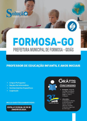 Apostila Prefeitura de Formosa - GO  - Professor de Educação Infantil e Anos Iniciais - Imagem 3