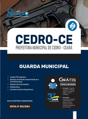 Apostila Prefeitura de Cedro - CE  - Guarda Municipal - Imagem 3