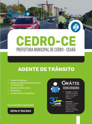 Apostila Prefeitura de Cedro - CE  - Agente de Trânsito - Imagem 3