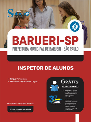 Apostila Prefeitura de Barueri - SP  - Inspetor de Alunos - Imagem 3