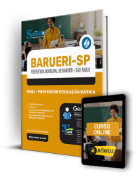 Capa Apostila Prefeitura de Barueri - SP  - PEB I - Professor Educação Básica