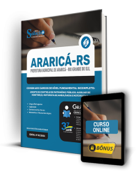 Capa Apostila Prefeitura de Araricá - RS  - Comum aos Cargos de Nível Fundamental Incompleto