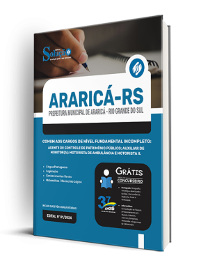 Apostila Prefeitura de Araricá - RS  - Comum aos Cargos de Nível Fundamental Incompleto - Imagem 2