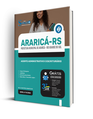 Apostila Prefeitura de Araricá - RS  - Agente Administrativo e Escriturário - Imagem 2