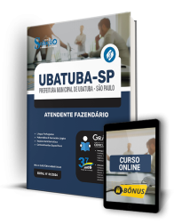 Capa Apostila Prefeitura de Ubatuba - SP  - Atendente Fazendário